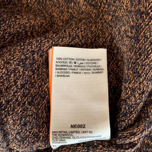 Superdry Vintage Men's Crew Neck Textured Knit Medium 100% Cotton Sweater EUC - Picture 4 of 11